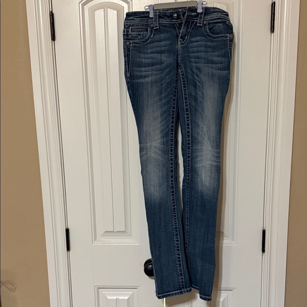 Miss Me Dark Blue Boot Cut Jeans